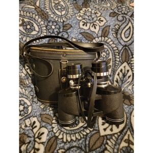 Kalimar Super Variomatic Zoom Binoculars 7x–15x35 w/ Case Vintage Japan
